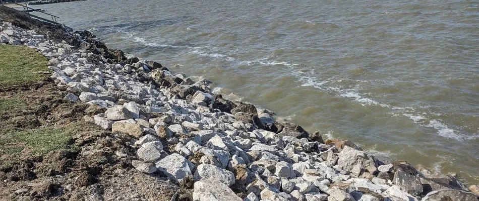 shoreline protection services along the waterfront in Huron, OH.