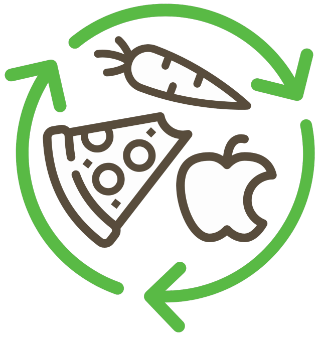 Food waste in Huron, OH.